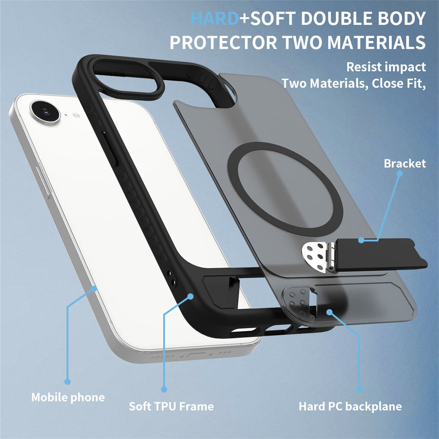 EDGE Mag Pro Case with Kickstand for Apple iPhone 17e / 16e - Black - EDMGPRIPH16E-BK-11.jpg
