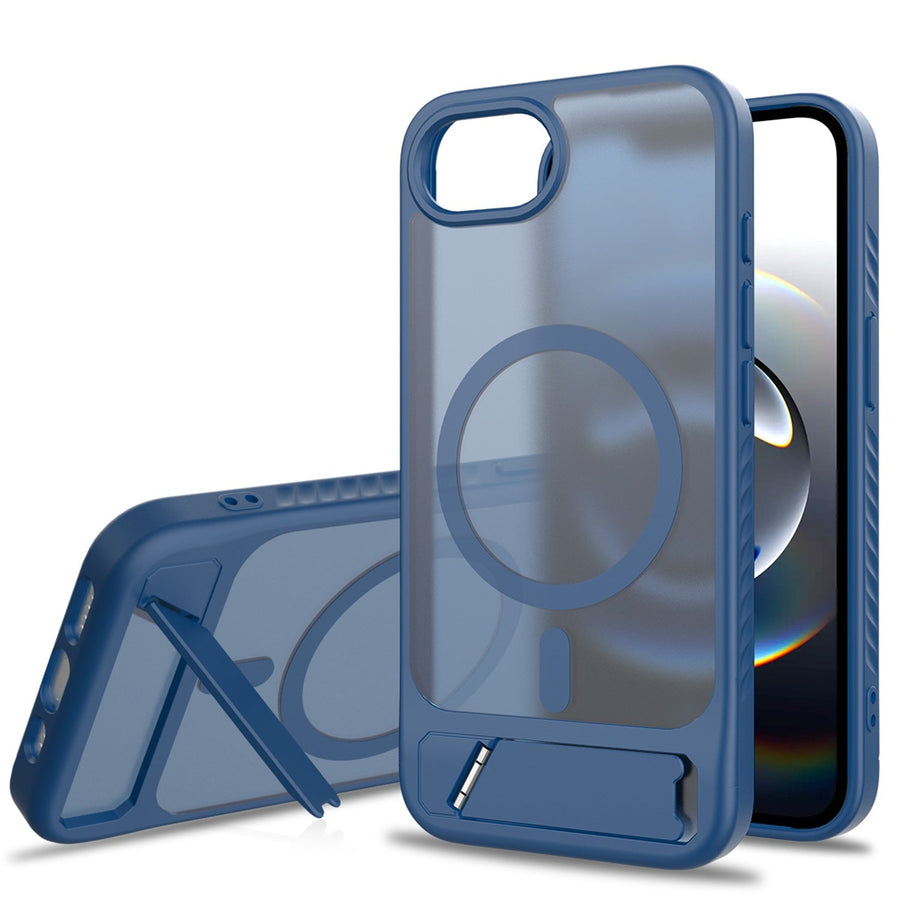 EDGE Mag Pro Case with Kickstand for Apple iPhone 17e / 16e - Blue