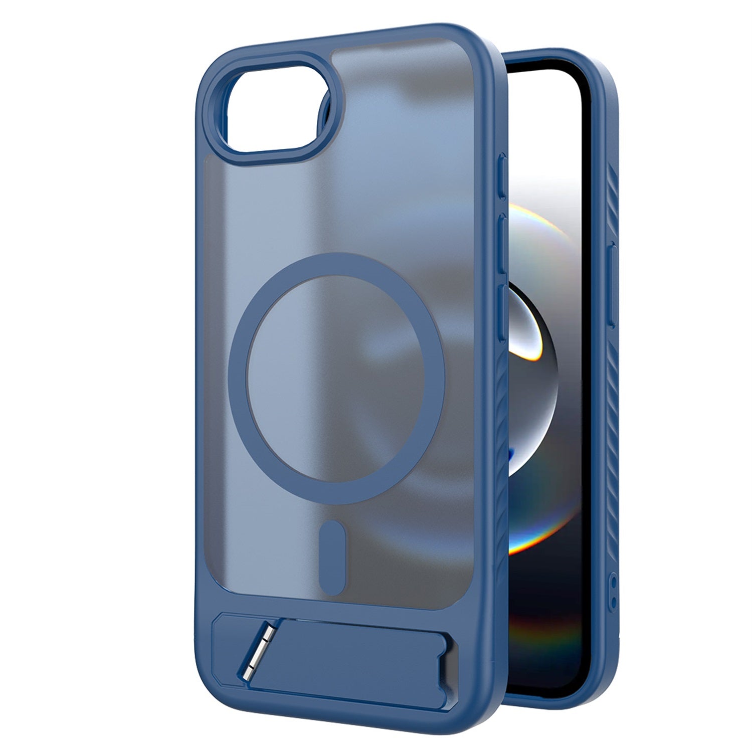EDGE Mag Pro Case with Kickstand for Apple iPhone 17e / 16e - Blue - EDMGPRIPH16E-BL-3.jpg