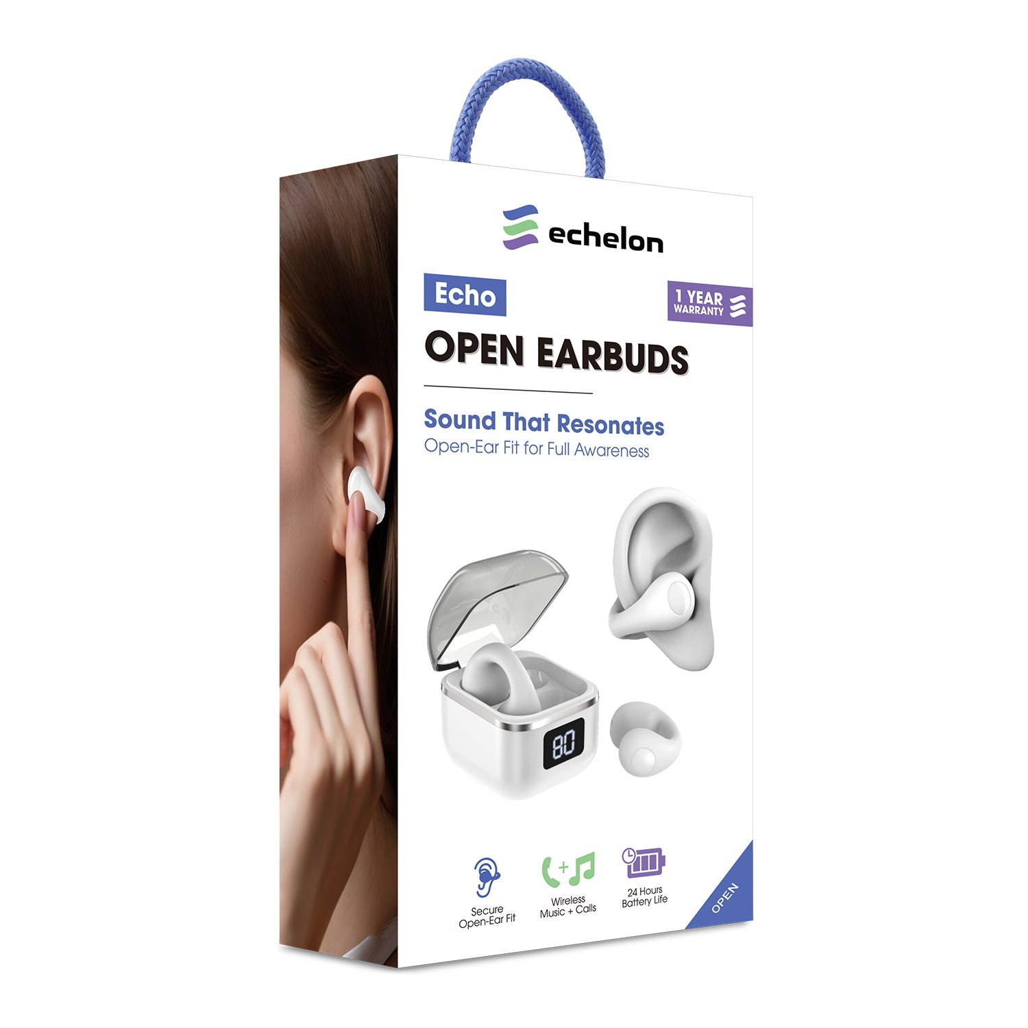 echelon Echo Open Earbuds - White - EFHSBTST262-4.jpg