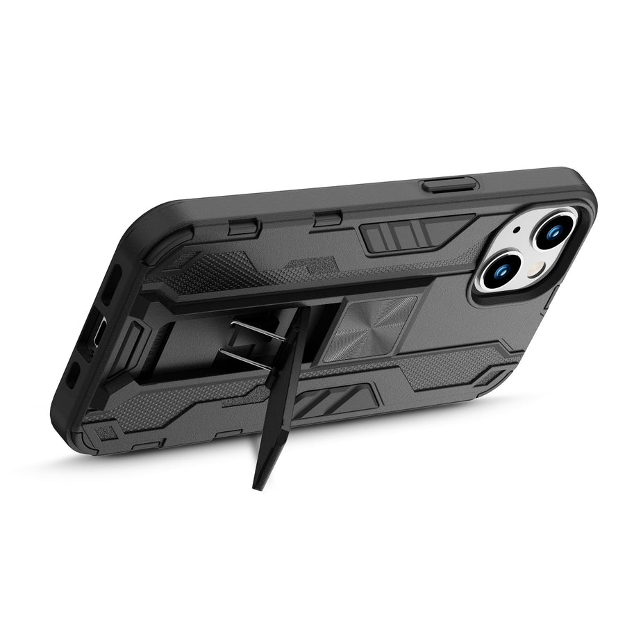echelon Reflex Series Case w Kickstand for Apple iPhone 17e / 16e / 14 / 13 - Black - EIP13CSRSKS001-7.jpg