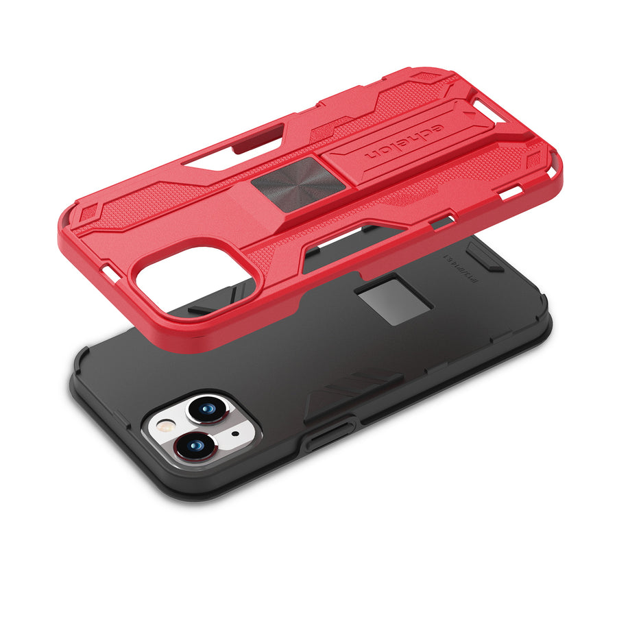 echelon Reflex Series Case w Kickstand for Apple iPhone 17e / 16e / 14 / 13 - Red - EIP13CSRSKS002-8.jpg