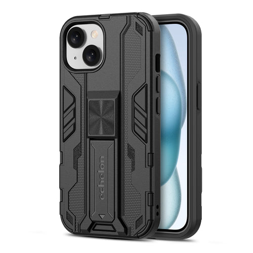 echelon Reflex Series Case w Kickstand for Apple iPhone 15 - Black - EIP15CSRSKS001-2.jpg