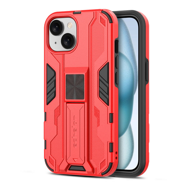echelon Reflex Series Case w Kickstand for Apple iPhone 15 - Red - EIP15CSRSKS002-2.jpg