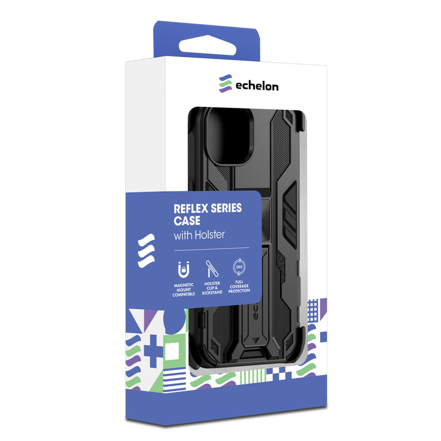 echelon Reflex Series Case with Holster for Apple iPhone 15 - Black - EIP15CSRSKS301-8.jpg