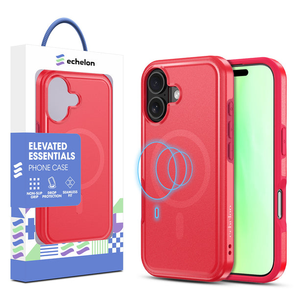 echelon Fuse Series w/ MagSafe Case for Apple iPhone 17 - Red - EIP17CSD5MS105-1.jpg