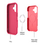 echelon Fuse Series w/ MagSafe Case for Apple iPhone 17 - Red - EIP17CSD5MS105-7.jpg