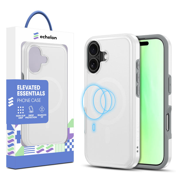 echelon Fuse Series w/ MagSafe Case for Apple iPhone 17 - White - EIP17CSD5MS108-1.jpg