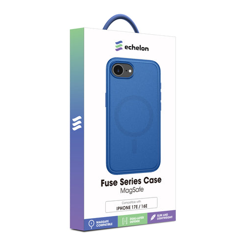 echelon Fuse Series w/ MagSafe Case for Apple iPhone 17e / 16e - Blue - EIP17ECSD5MS104-1.JPG
