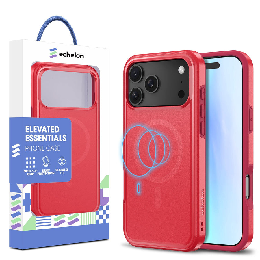 echelon Fuse Series w/ MagSafe Case for Apple iPhone 17 Pro - Red
