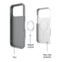 echelon Fuse Series w/ MagSafe Case for Apple iPhone 17 Pro Max - White - EIP17PMCSD5MS108-7.jpg