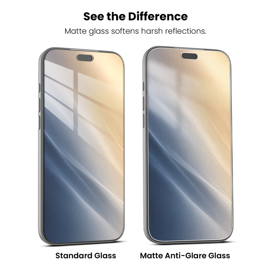 echelon Matte Anti-Glare Tempered Glass Screen Protector  for Apple iPhone 18 Pro - Clear - EIP18PSC87-4.JPG