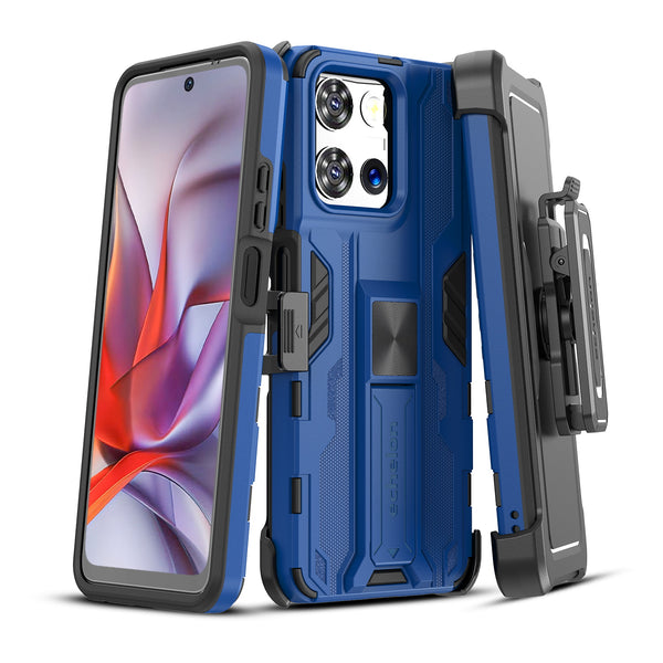echelon Reflex Series Case with Holster for Motorola Moto G 5G (2025) - Reflex Blue - EMG5G25CSRSKS303-2.jpg