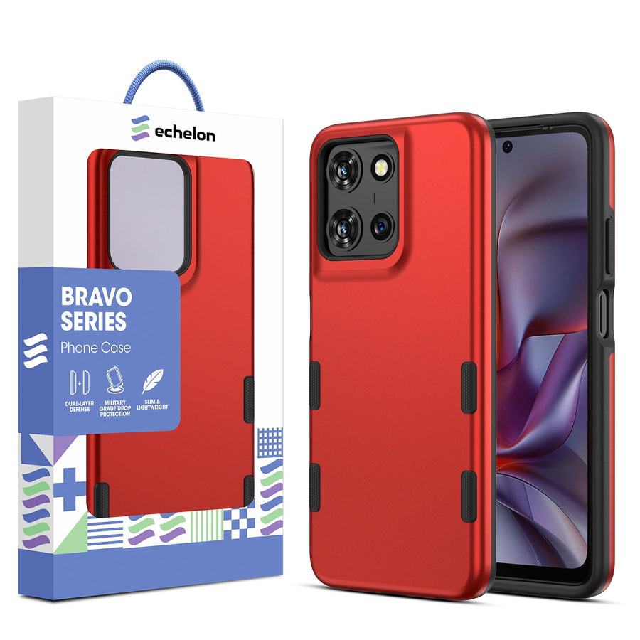 echelon Bravo Series Case for Motorola Moto G 5G (2026)/Moto G Play (2026) / Moto G 5G (2025) - Red
