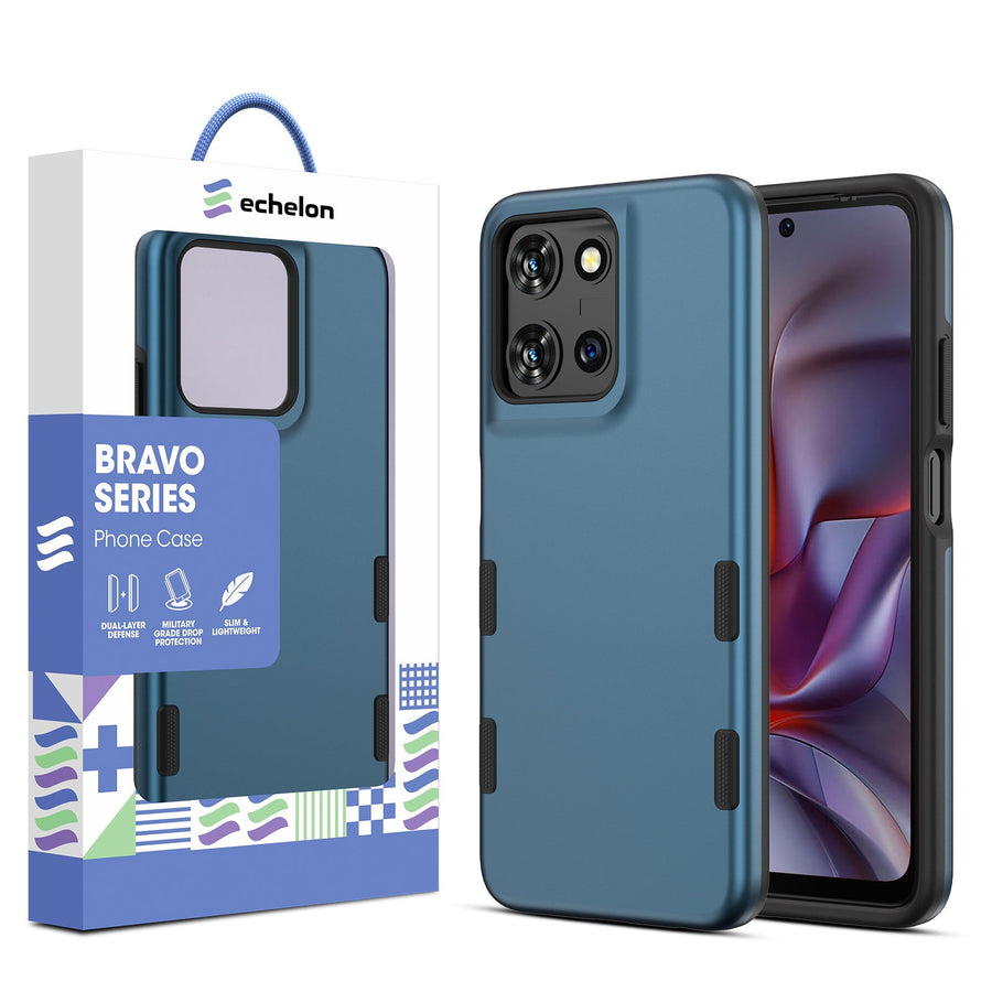 echelon Bravo Series Case for Motorola Moto G 5G (2026)/Moto G Play (2026) / Moto G 5G (2025) - Blue