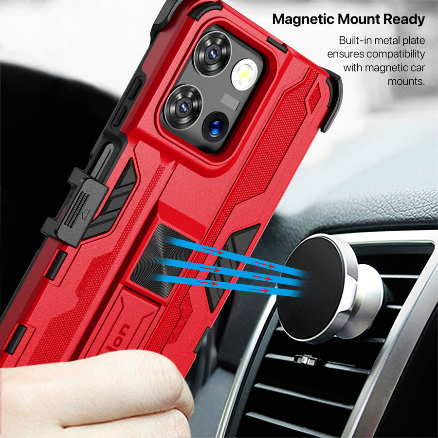 echelon Reflex Series Case with Holster for Motorola Moto G 5G (2026)/Moto G Play (2026) / Moto G 5G (2025) - Red - EMG5G26CSRSKS302-7.jpg