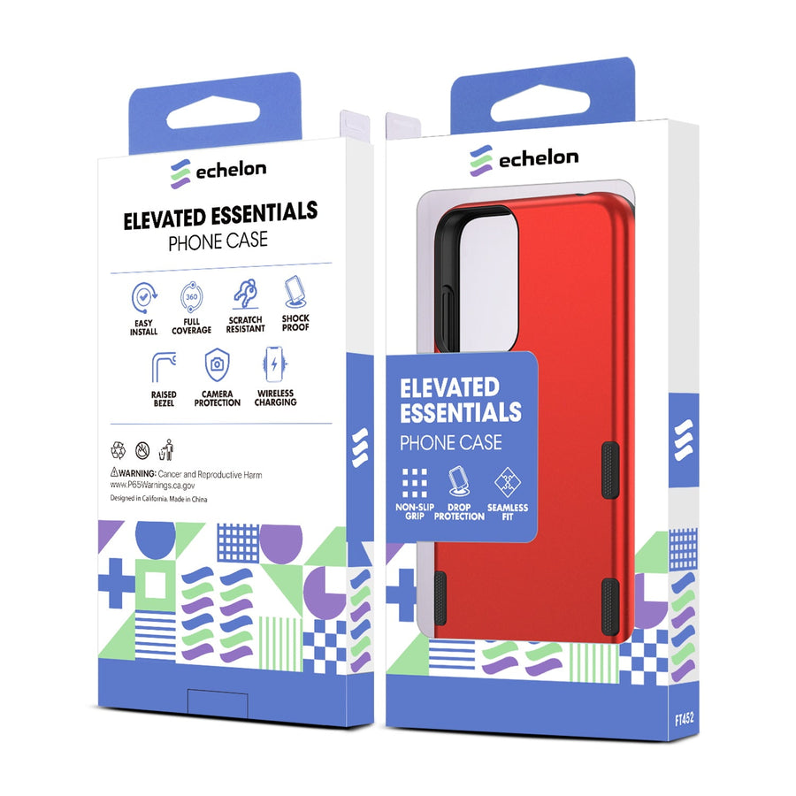 echelon Bravo Series Case for Motorola Moto G Play 4G (2024) - Red