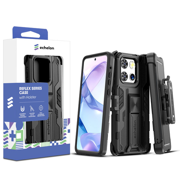 echelon Reflex Series Case with Holster for Motorola Moto G Stylus 5G (2025) - Black - EMGS5G25CSRSKS301-1.jpg