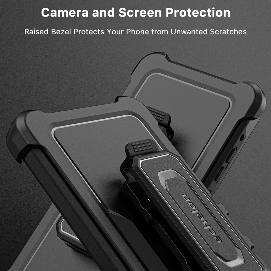 echelon Reflex Series Case with Holster for Motorola Moto G Stylus 5G (2025) - Black - EMGS5G25CSRSKS301-4.jpg