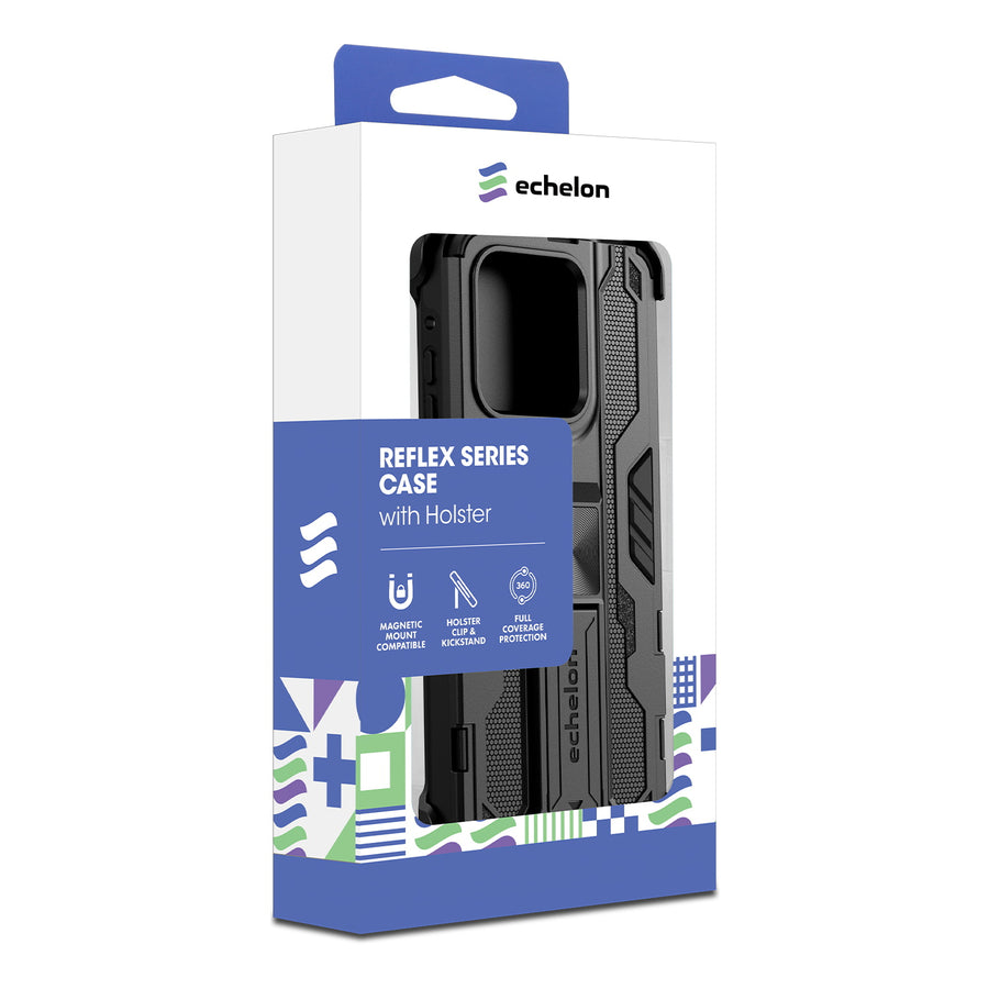 echelon Reflex Series Case with Holster for Motorola Moto G Stylus 5G (2025) - Black - EMGS5G25CSRSKS301-8.jpg
