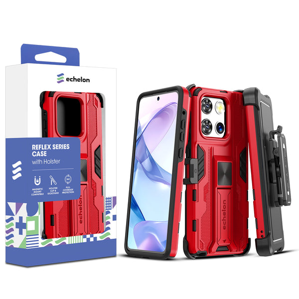 echelon Reflex Series Case with Holster for Motorola Moto G Stylus 5G (2025) - Red - EMGS5G25CSRSKS302-1.jpg