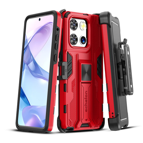 echelon Reflex Series Case with Holster for Motorola Moto G Stylus 5G (2025) - Red - EMGS5G25CSRSKS302-2.jpg