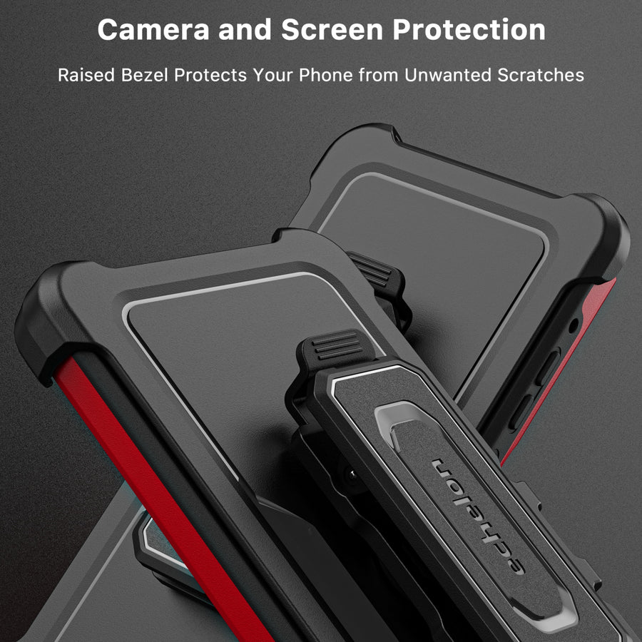 echelon Reflex Series Case with Holster for Motorola Moto G Stylus 5G (2025) - Red - EMGS5G25CSRSKS302-4.jpg