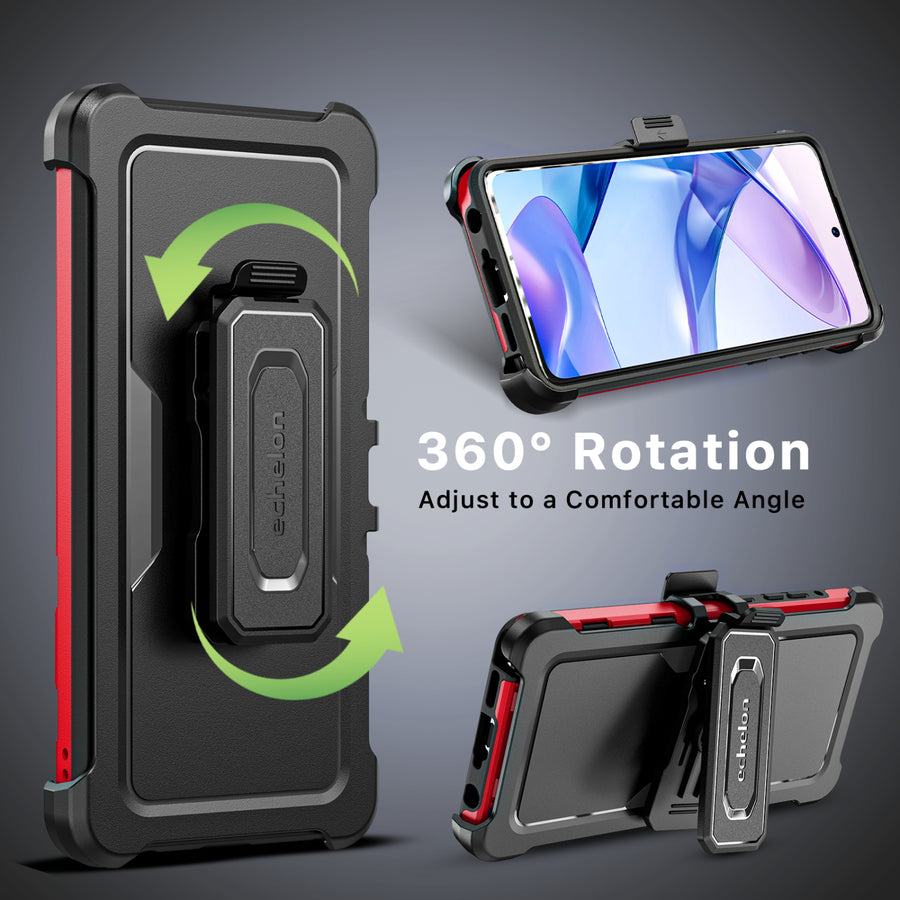 echelon Reflex Series Case with Holster for Motorola Moto G Stylus 5G (2025) - Red - EMGS5G25CSRSKS302-5.jpg
