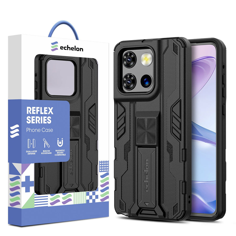 echelon Reflex Series Case w Kickstand for Motorola Moto G Stylus 5G (2026) / Moto G Stylus 5G (2025) - Black