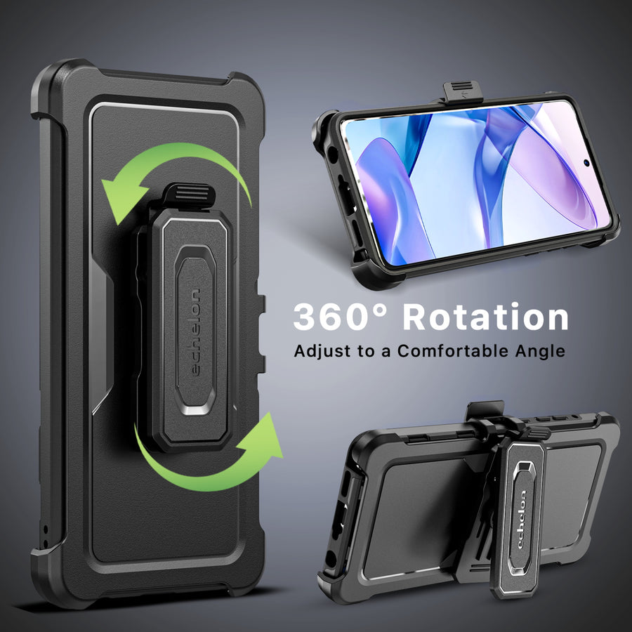 echelon Reflex Series Case with Holster for Motorola Moto G Stylus 5G (2026) / Moto G Stylus 5G (2025) - Black - EMGS5G26CSRSKS301-5.jpg