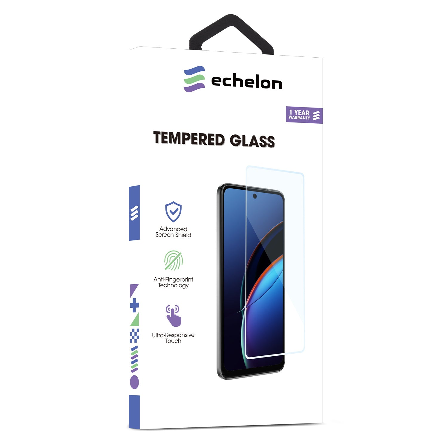 echelon Tempered Glass Screen Protector (2.5D) for Motorola Moto G Stylus 5G (2026) / Moto G Stylus 5G (2025) - Clear