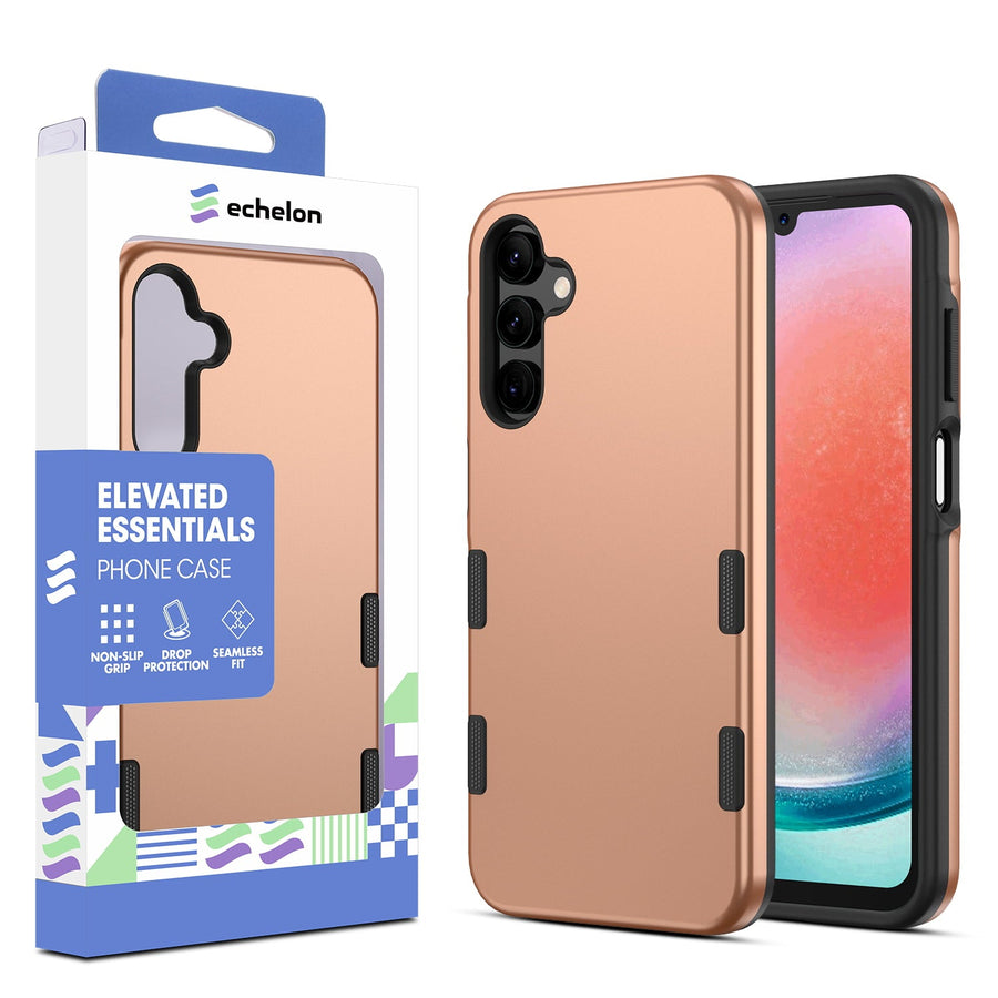 echelon Bravo Series Case for Samsung Galaxy A15 5G - Rose Gold