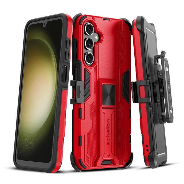 echelon Reflex Series Case with Holster for Samsung Galaxy A16 5G - Red - ESA165GCSRSKS302-2.jpg