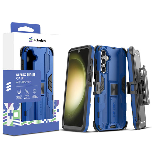 echelon Reflex Series Case with Holster for Samsung Galaxy A16 5G - Reflex Blue - ESA165GCSRSKS303-1.jpg