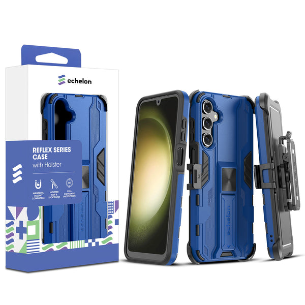echelon Reflex Series Case with Holster for Samsung Galaxy A16 5G - Reflex Blue - ESA165GCSRSKS303-1.jpg