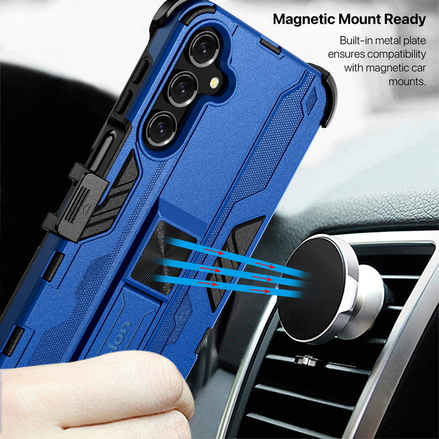 echelon Reflex Series Case with Holster for Samsung Galaxy A16 5G - Reflex Blue - ESA165GCSRSKS303-7.jpg