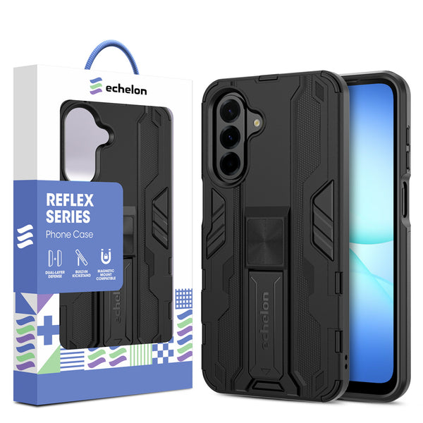 echelon Reflex Series Case w Kickstand for Samsung Galaxy A17 5G / Galaxy A16 5G - Black - ESA175GCSRSKS001-1.jpg