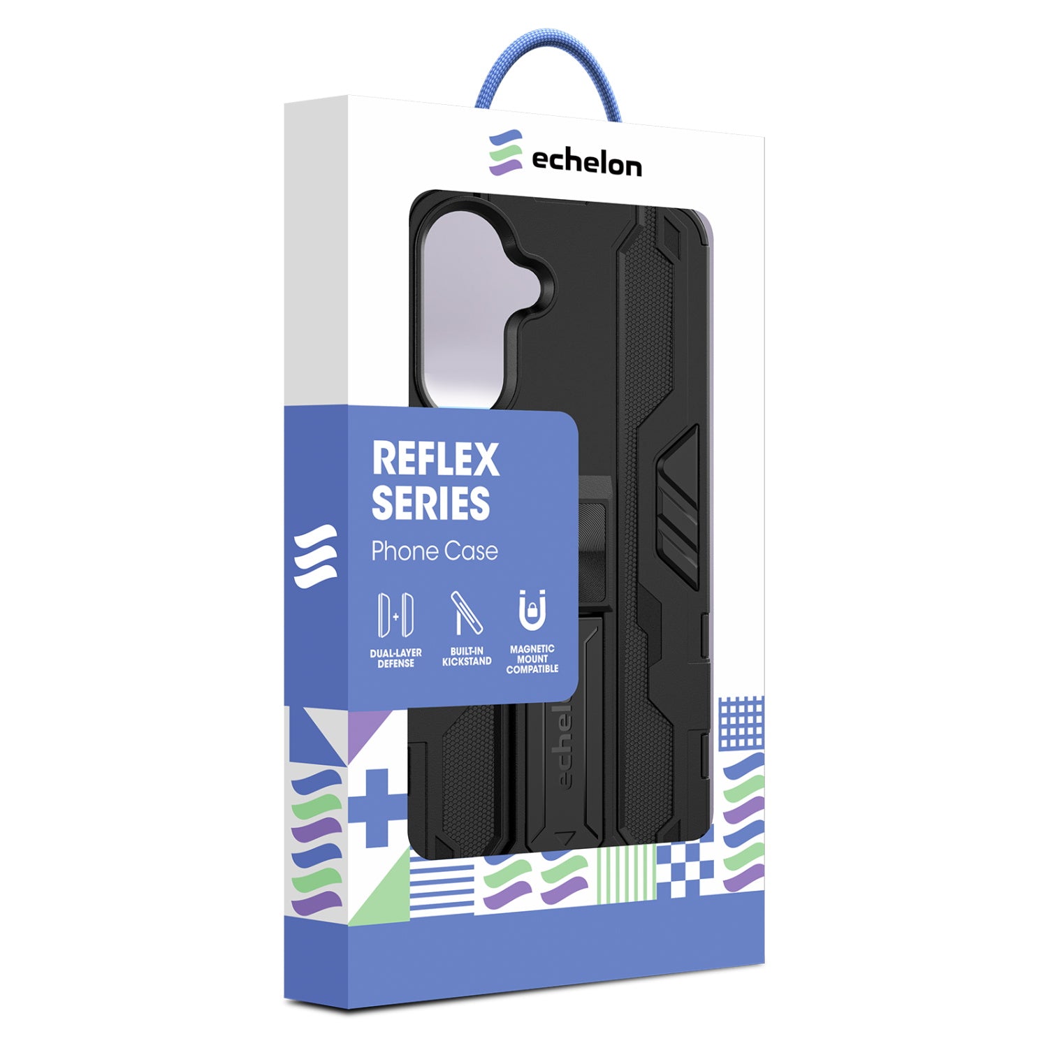 echelon Reflex Series Case w Kickstand for Samsung Galaxy A17 5G / Galaxy A16 5G - Black
