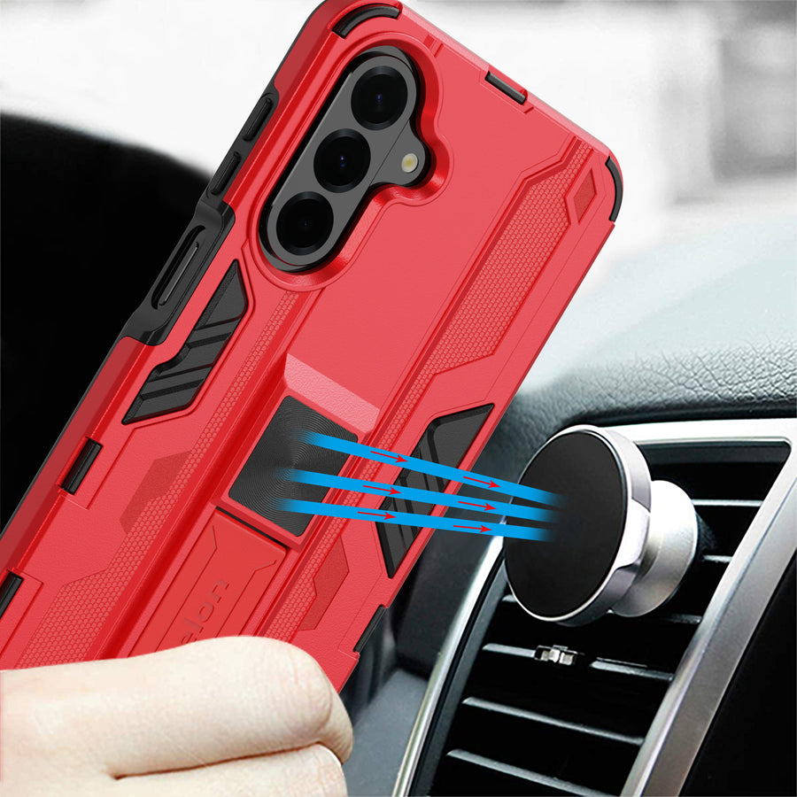 echelon Reflex Series Case w Kickstand for Samsung Galaxy A17 5G / Galaxy A16 5G - Red - ESA175GCSRSKS002-9.jpg