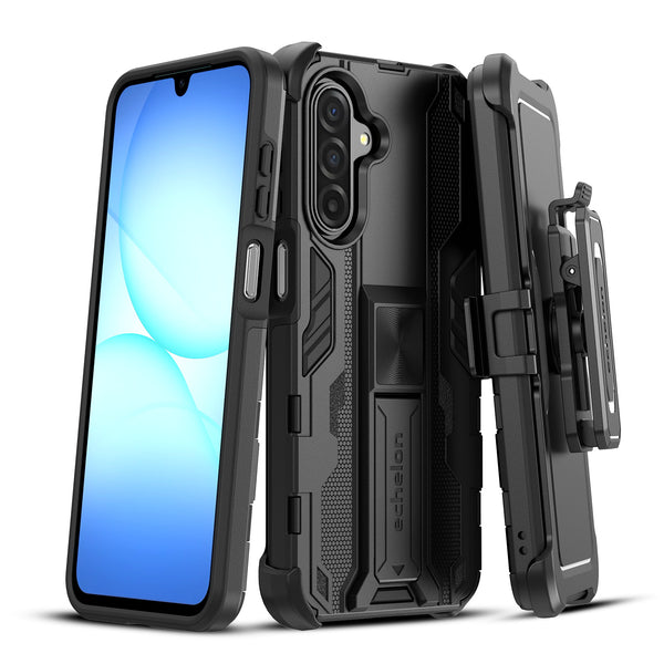 echelon Reflex Series Case with Holster for Samsung Galaxy A17 5G / Galaxy A16 5G - Black - ESA175GCSRSKS301-2.jpg