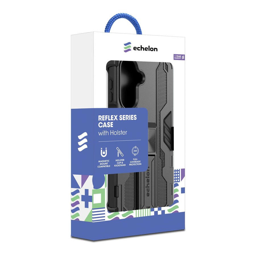 echelon Reflex Series Case with Holster for Samsung Galaxy A17 5G / Galaxy A16 5G - Black