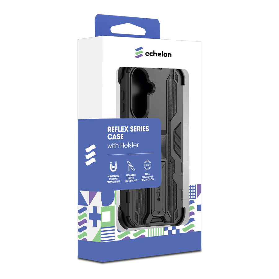 echelon Reflex Series Case with Holster for Samsung Galaxy A36 5G - Black - ESA365GCSRSKS301-8.jpg