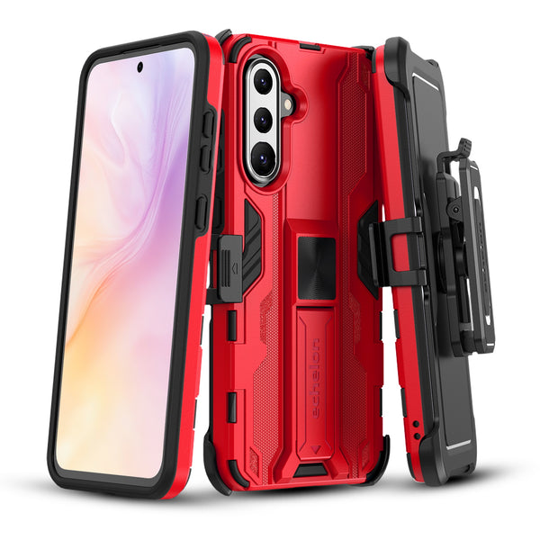 echelon Reflex Series Case with Holster for Samsung Galaxy A37 5G / Galaxy A36 5G - Red - ESA375GCSRSKS302-2.jpg