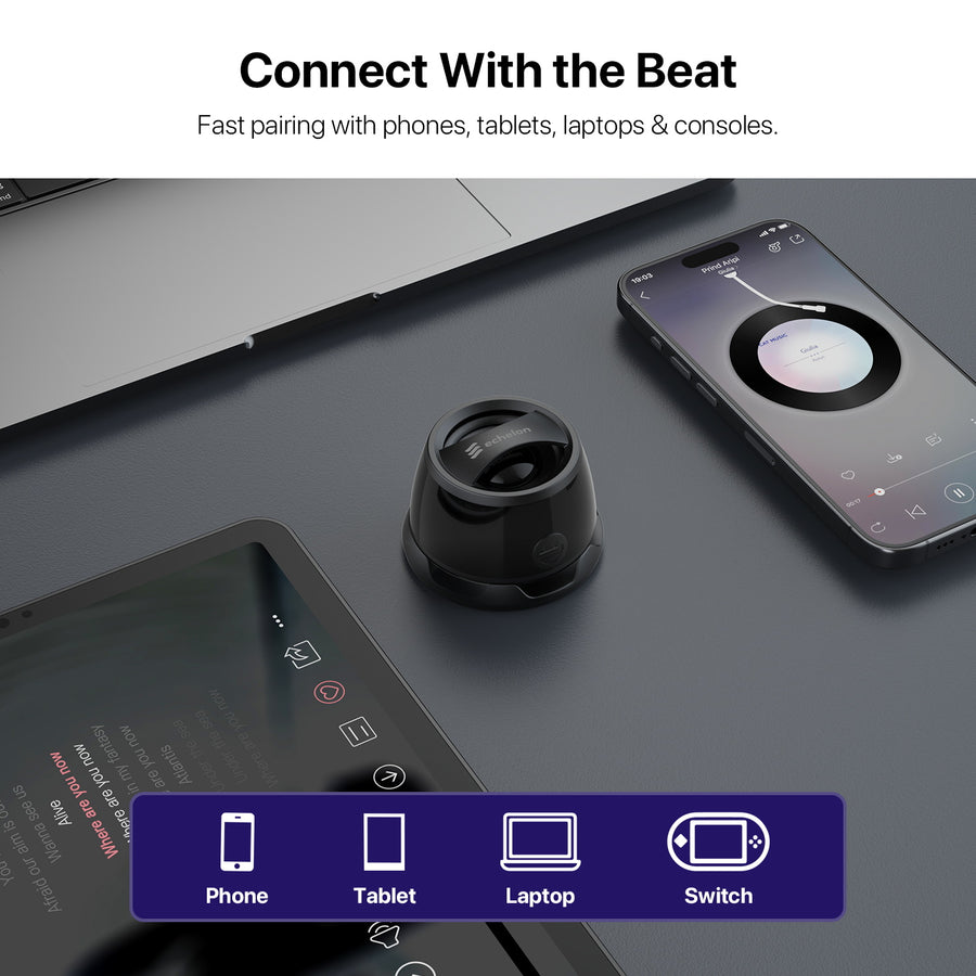 echelon BackBeat Mini MagSafe Portable Wireless Speaker - Black - ESKUSU047BK-8.jpg