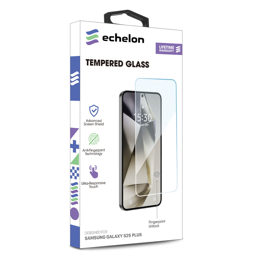 echelon Tempered Glass Screen Protector (2.5D) for Samsung Galaxy S25 Plus / Galaxy S24 Plus - Clear - ESS25PSC90U-8.jpg