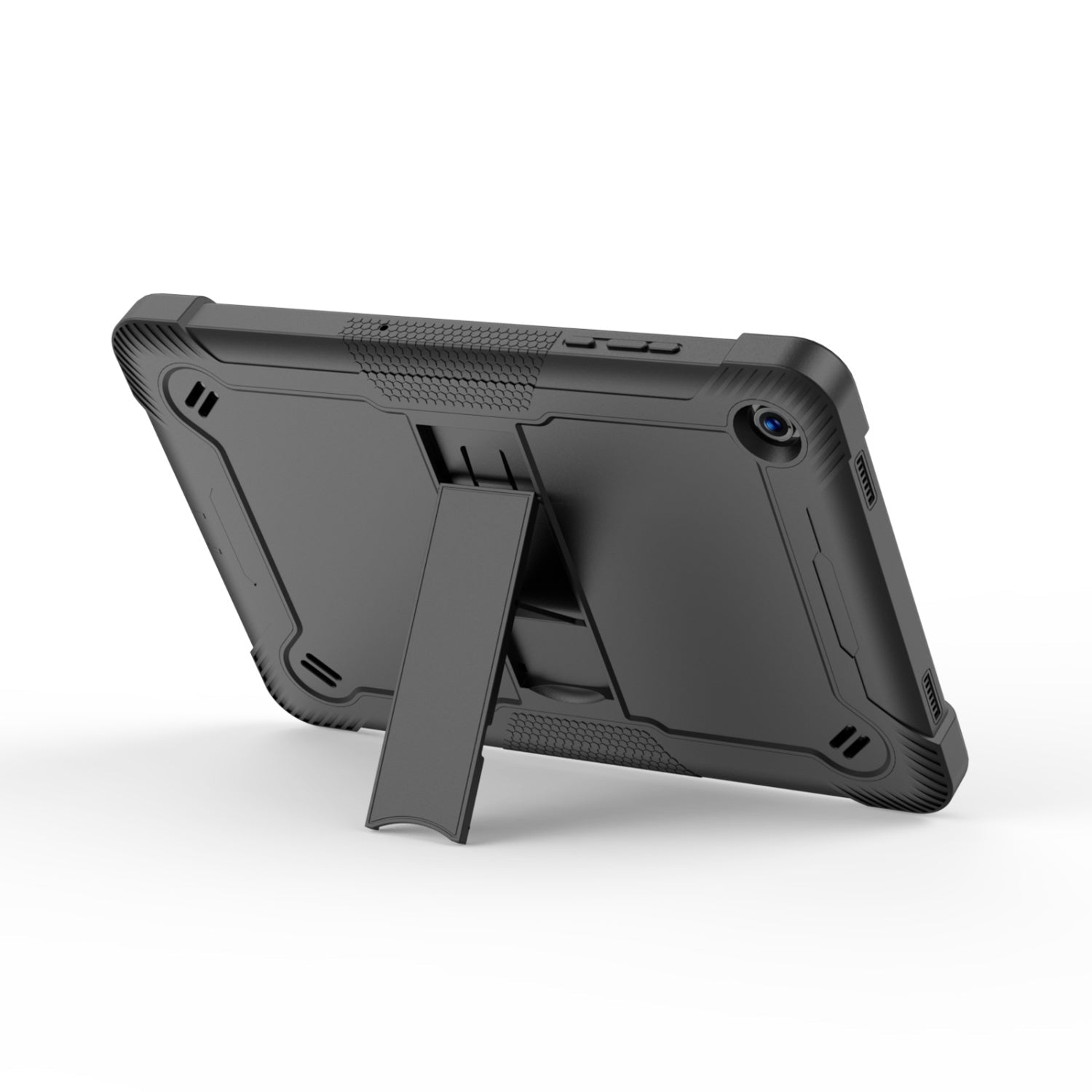 echelon Rampart Series Rugged Tablet Case with Kickstand for Samsung Galaxy Tab A11+ 5G / Galaxy Tab A9+ 5G - Black / Black