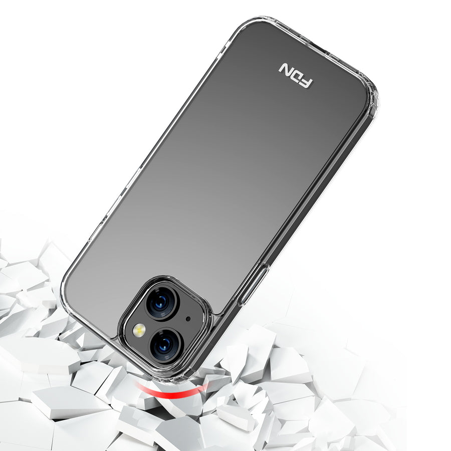 FDN Gummy Series Case for Apple iPhone 15 - Clear - FIP15CSCAM0141-5.jpg