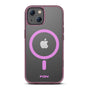 FDN Clear Series MagSafe Case for Apple iPhone 15 - Pink - FIP15CSFSST222-3.jpg