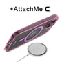 FDN Clear Series MagSafe Case for Apple iPhone 15 - Pink - FIP15CSFSST222-7.jpg
