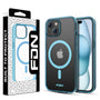 FDN Clear Series MagSafe Case for Apple iPhone 15 - Blue